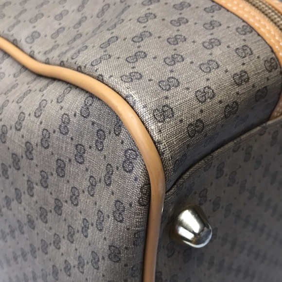 GUCCI DUFFLE TRAVEL BAG  WEEKENDER VINTAGE SHERRY - Picture 5 of 16